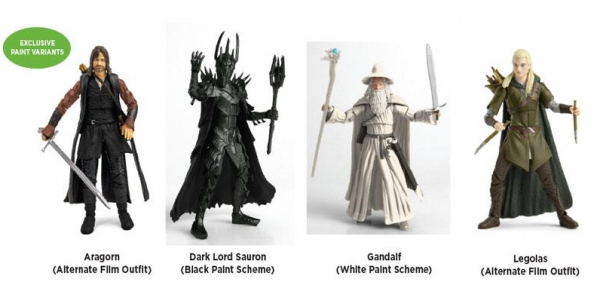 The Lord of the Rings Action Figure BST AXN 4-Pack, 13 cm