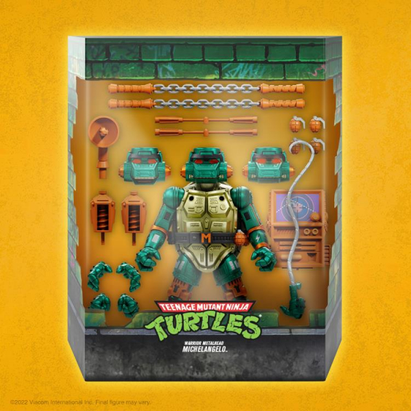 Ultimate Action Figures Wave 7, Teenage Mutant Ninja Turtles, 18 cm