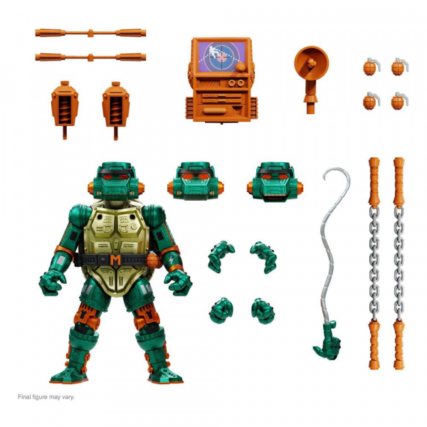 Ultimate Action Figures Wave 7, Teenage Mutant Ninja Turtles, 18 cm