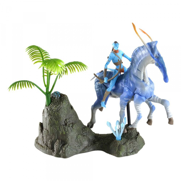 Tsu'tey & Direhorse Action Figure World of Pandora, Avatar