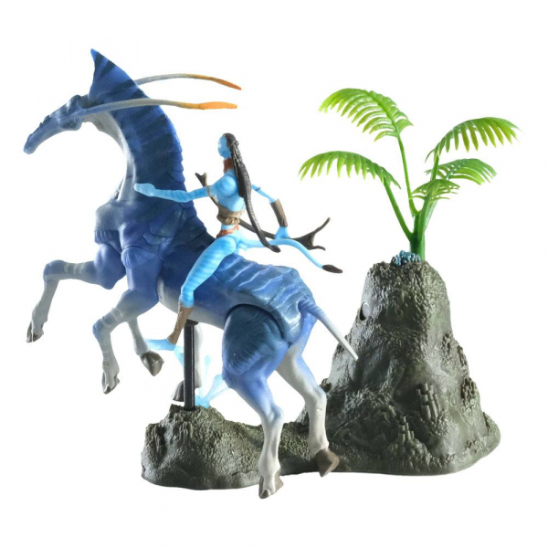 Tsu'tey & Direhorse Action Figure World of Pandora, Avatar