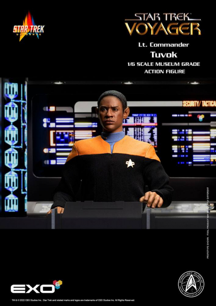 Lt. Commander Tuvok Action Figure 1/6, Star Trek: Voyager, 30 cm