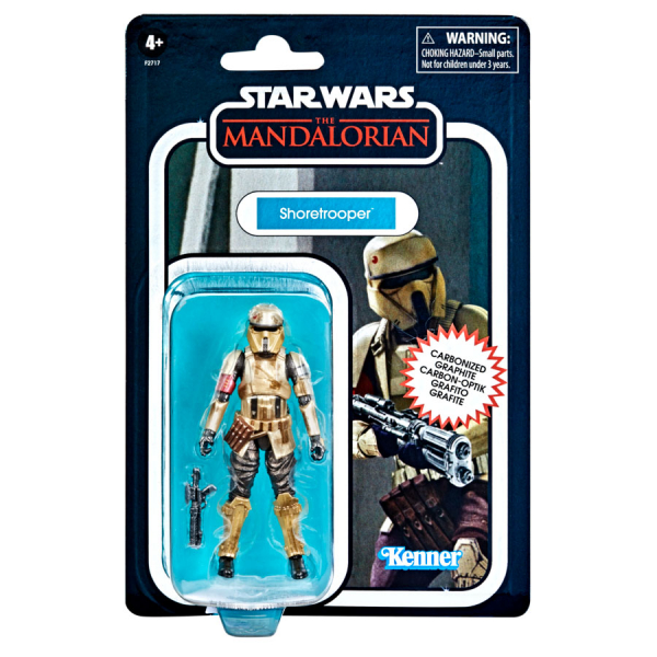 Shoretrooper Actionfigur Vintage Collection Carbonized Exclusive, Star Wars: The Mandalorian, 10 cm