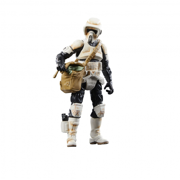 Speeder Bike, Scout Trooper & Grogu Spielset Vintage Collection, Star Wars: The Mandalorian