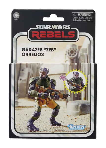 Garazeb "Zeb" Orrelios Actionfigur Vintage Collection Deluxe, Star Wars Rebels, 10 cm