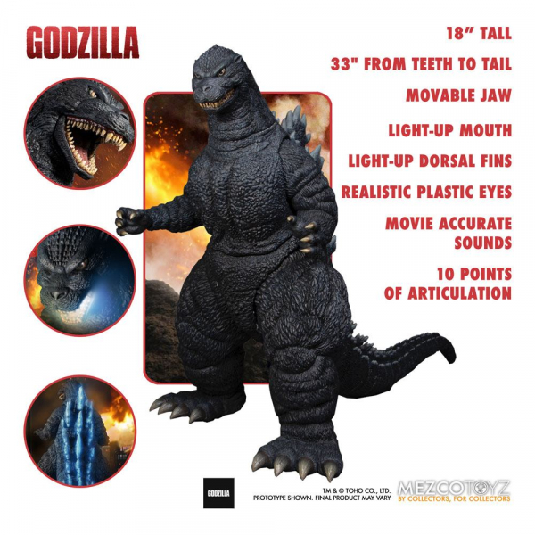 Ultimate Godzilla Actionfigur mit Sound & Light, 46 cm