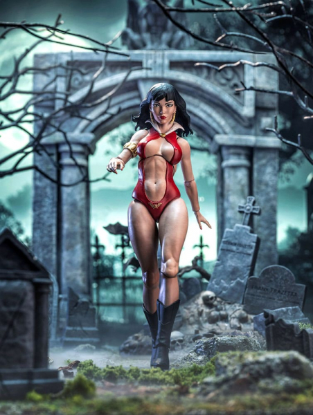 Vampirella Action Figure 1/12 Frazetta Girls, 16 cm
