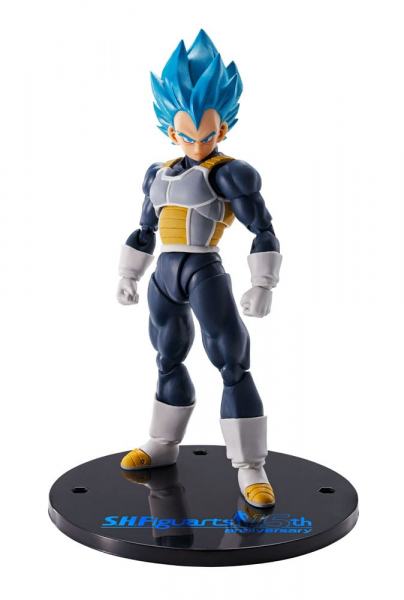 Vegeta Super Saiyan Blue (15th Anniversary Version) Actionfigur S.H.Figuarts, Dragon Ball Super, 14 cm