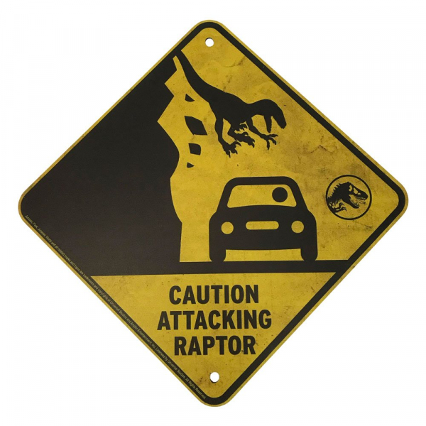Warning Signs Mini Replicas, Jurassic World