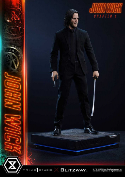 John Wick Statue 1:4 Premium Masterline Series, John Wick: Kapitel 4, 54 cm