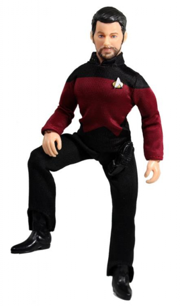 Cmdr Will Riker Action Figure, Star Trek: The Next Generation, 20 cm ...