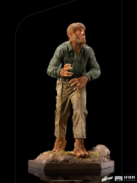 The Wolf Man Statue 1/10 Art Scale, Universal Monsters, 21 cm