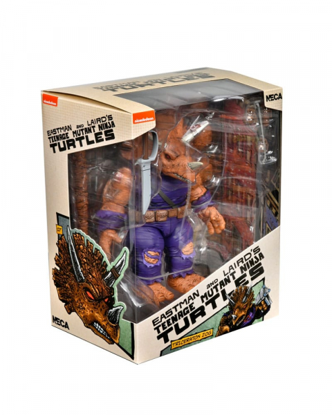 Triceraton Zog (Mirage Comics) Action Figure Deluxe, Teenage Mutant Ninja Turtles, 20 cm