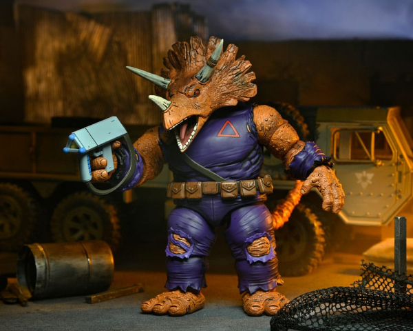 Triceraton Zog (Mirage Comics) Action Figure Deluxe, Teenage Mutant Ninja Turtles, 20 cm