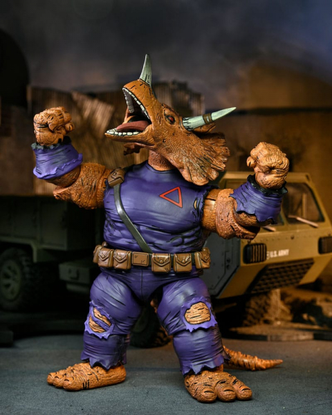 Triceraton Zog (Mirage Comics) Action Figure Deluxe, Teenage Mutant Ninja Turtles, 20 cm