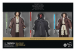 Qui-Gon Jinn, Darth Maul & Obi-Wan Kenobi Actionfiguren Black Series Exclusive, Star Wars: Episode I, 15 cm