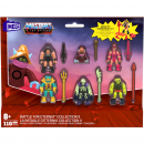 Battle for Eternia Collection II Mini Figures 6-Pack Mega Construx, Masters of the Universe, 5 cm